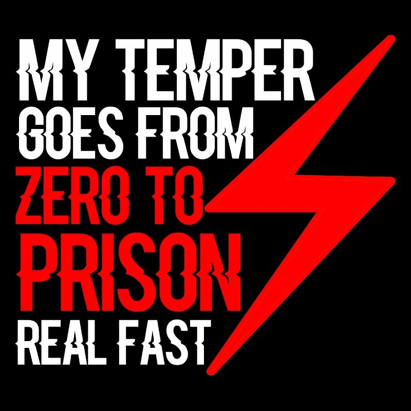 Mon tempérament passe de zéro à la prison très vite 4