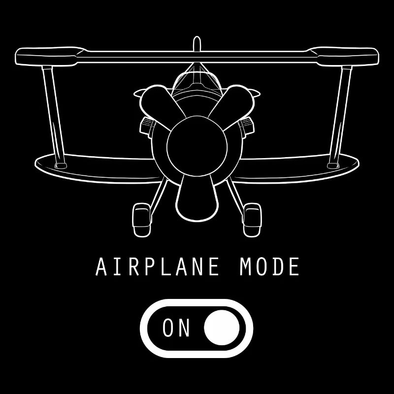 Airplane Pilot Fly Flight Mode An i Gift