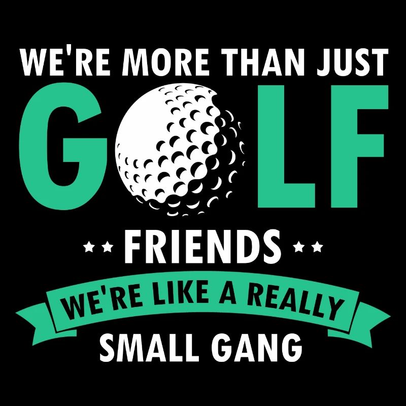 Plus que de simples amis de golf, nous sommes comme un petit gang