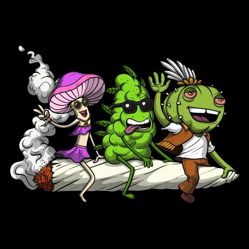 Aventure de fusée de weed
