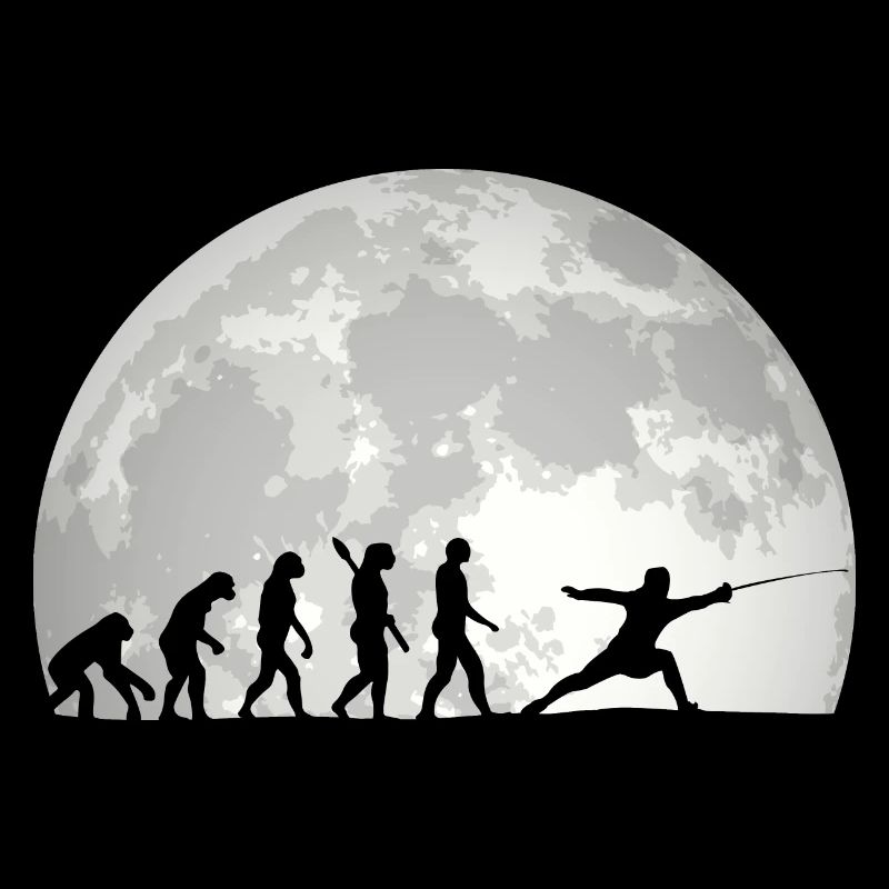Fechten Evolution Vintage Fencer