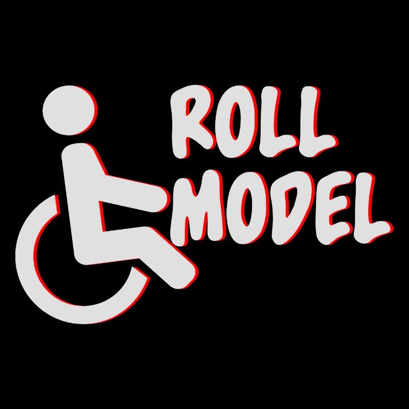 Rollmodell Lustig Handicap Amputierter Rollstuhlfa