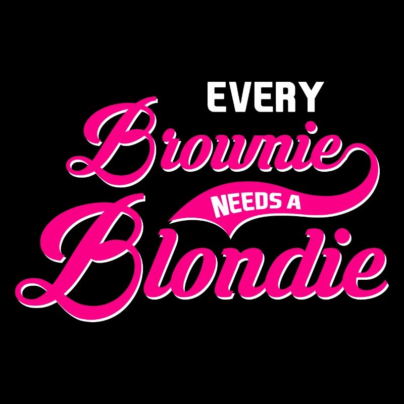 Every Brownie Needs A Blondie