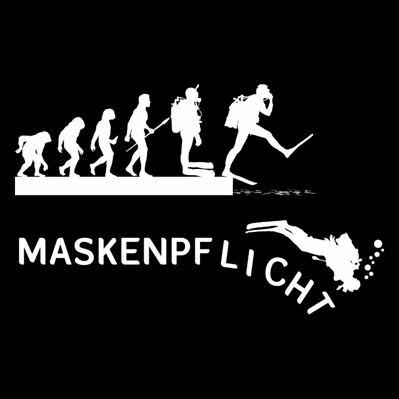 Evolution Taucher Maskenpflicht