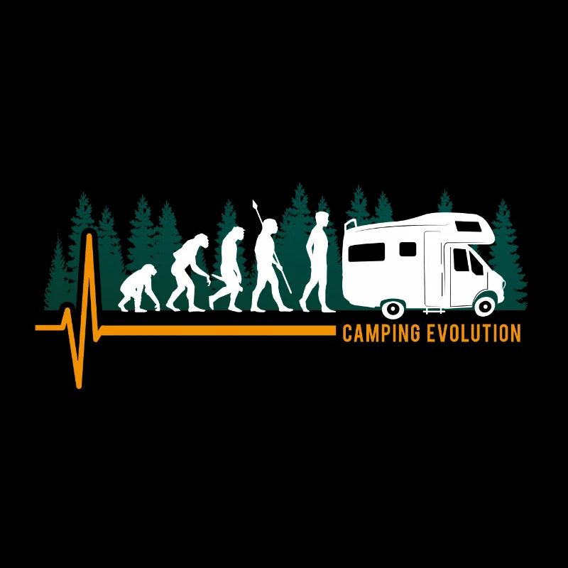 Evolution Camping Wohnmobil Lustig
