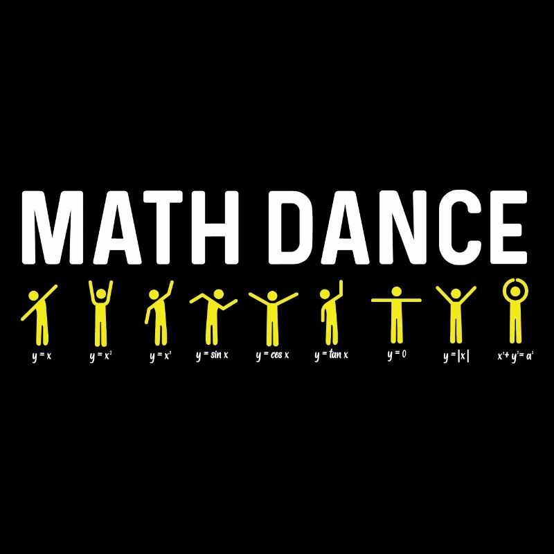 Math Dance. Mathematischer Lehrer Gift