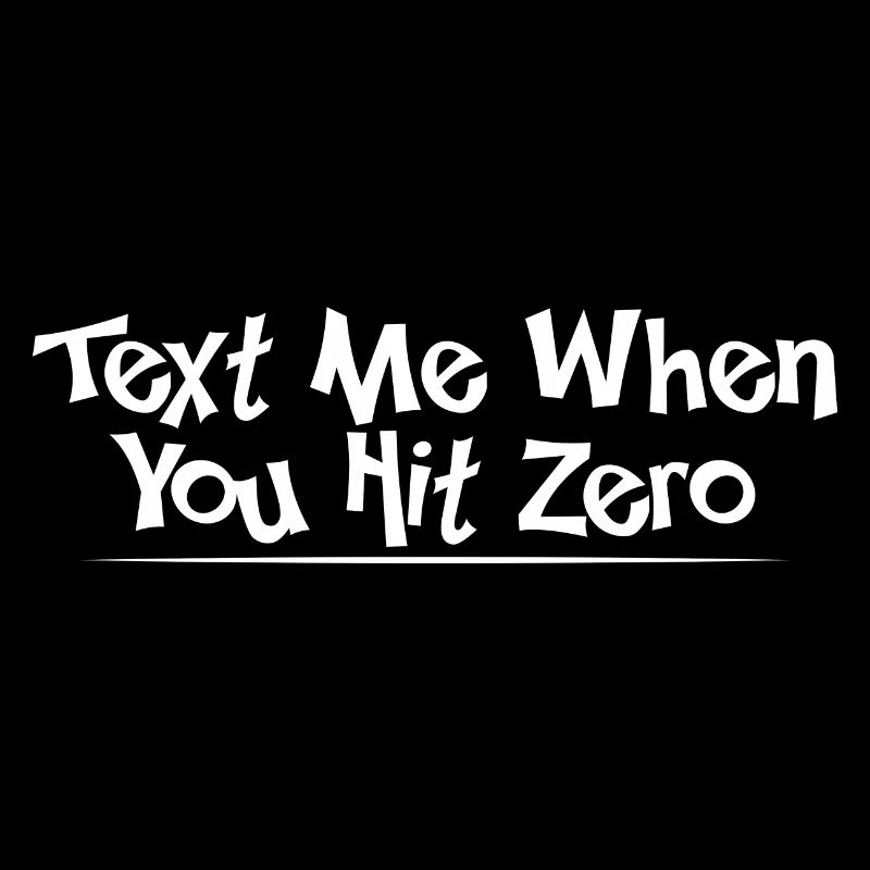 Envoyez-moi un texto lorsque vous atteignez zéro 4