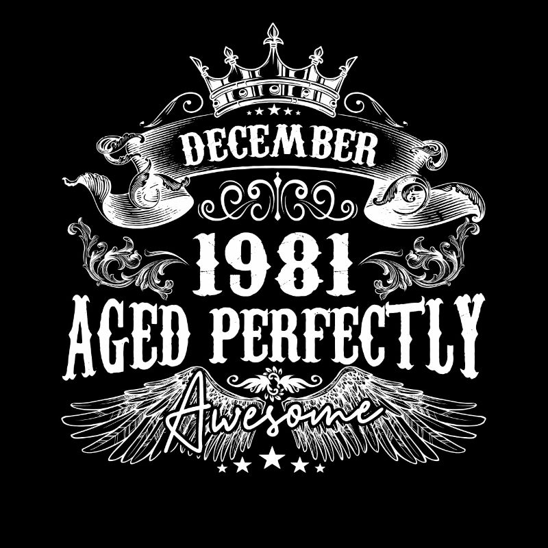 Décembre 1981 anniversaire 1981 Décembre