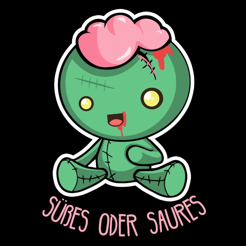 Gruselige Halloween Puppe - Süßes oder Saures