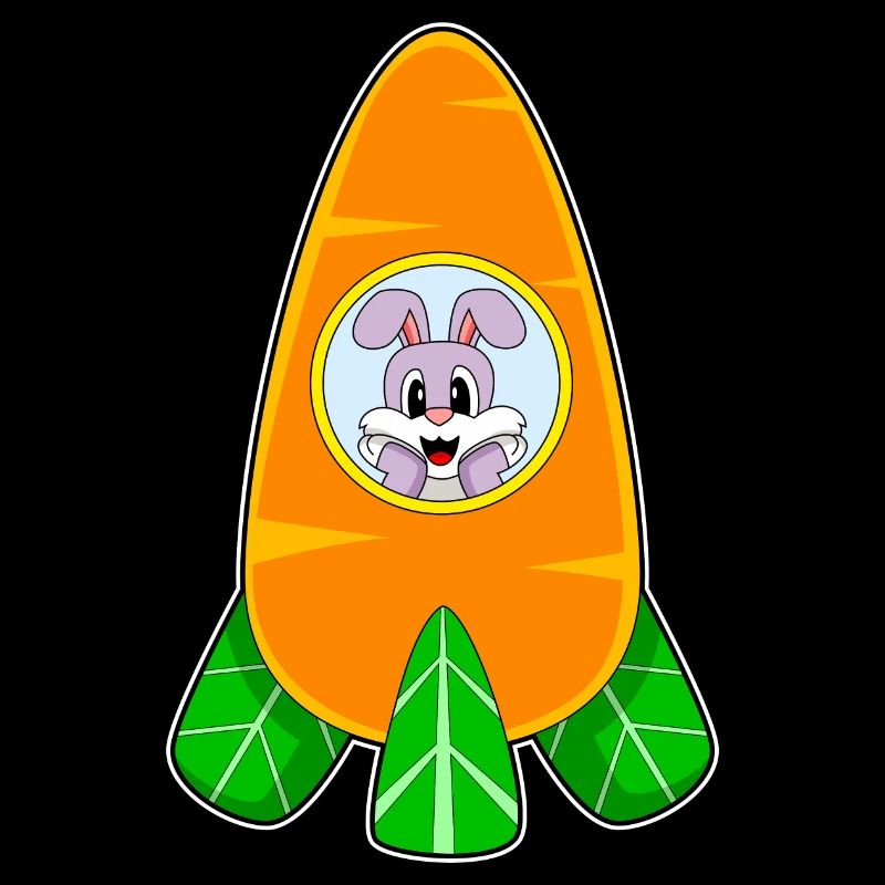Hase Raumschiff Weltraum
