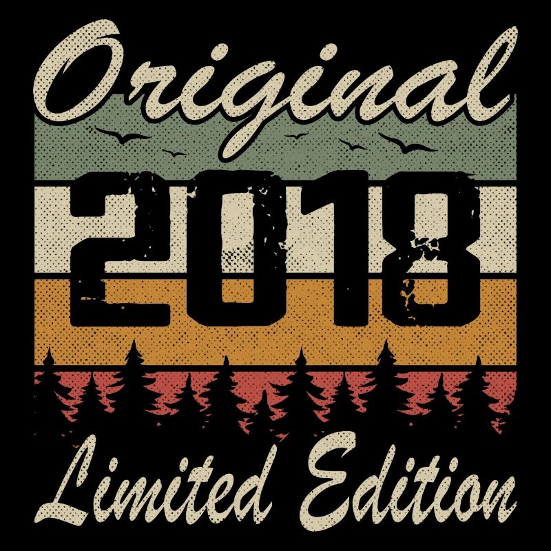 Vintage Geburtstag Original Geschenkidee 2018