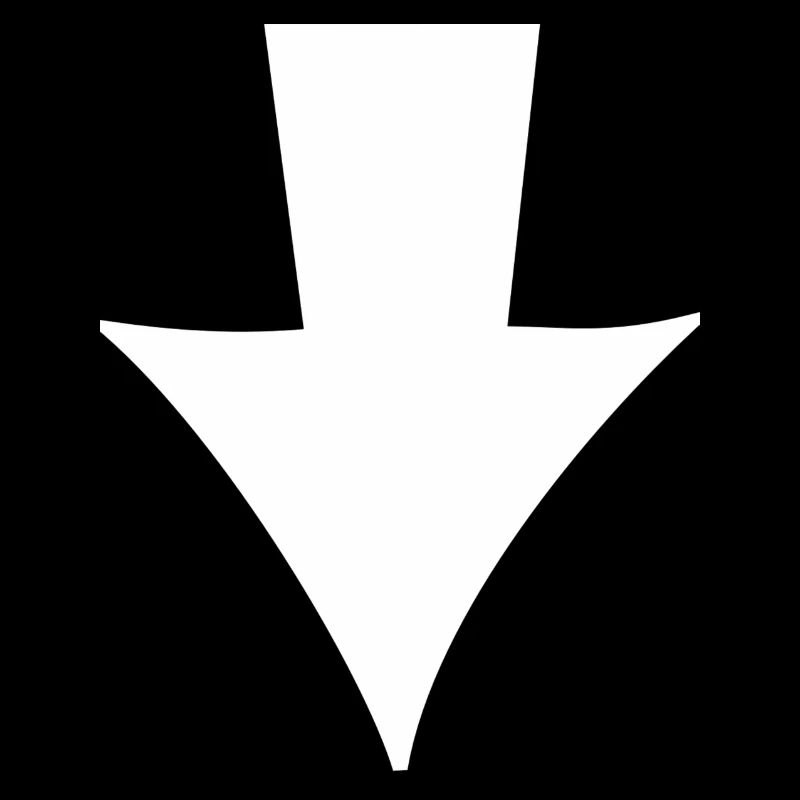 Pfeil weiß