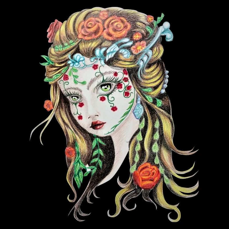 Blumenelfe, Elfe, Fee, Fantasy, Geschenk