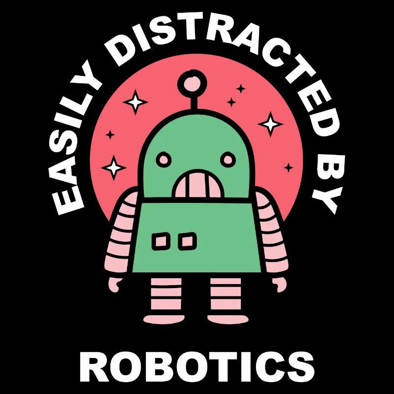 Distrait par les robots Étudiant en génie