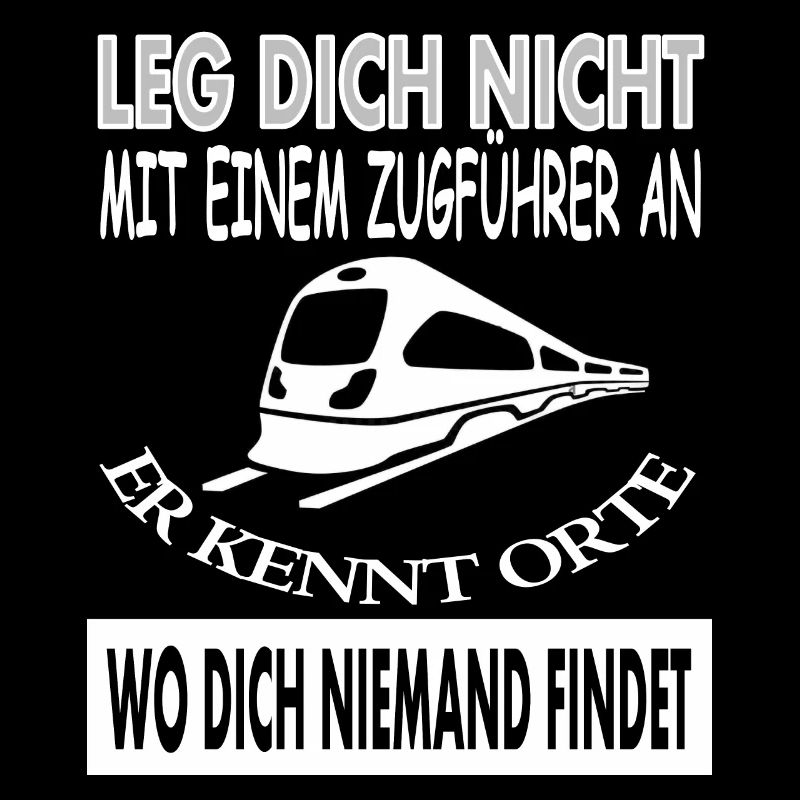 Ich bin Zugführer Dampflok Zugfahrt Geschenkidee