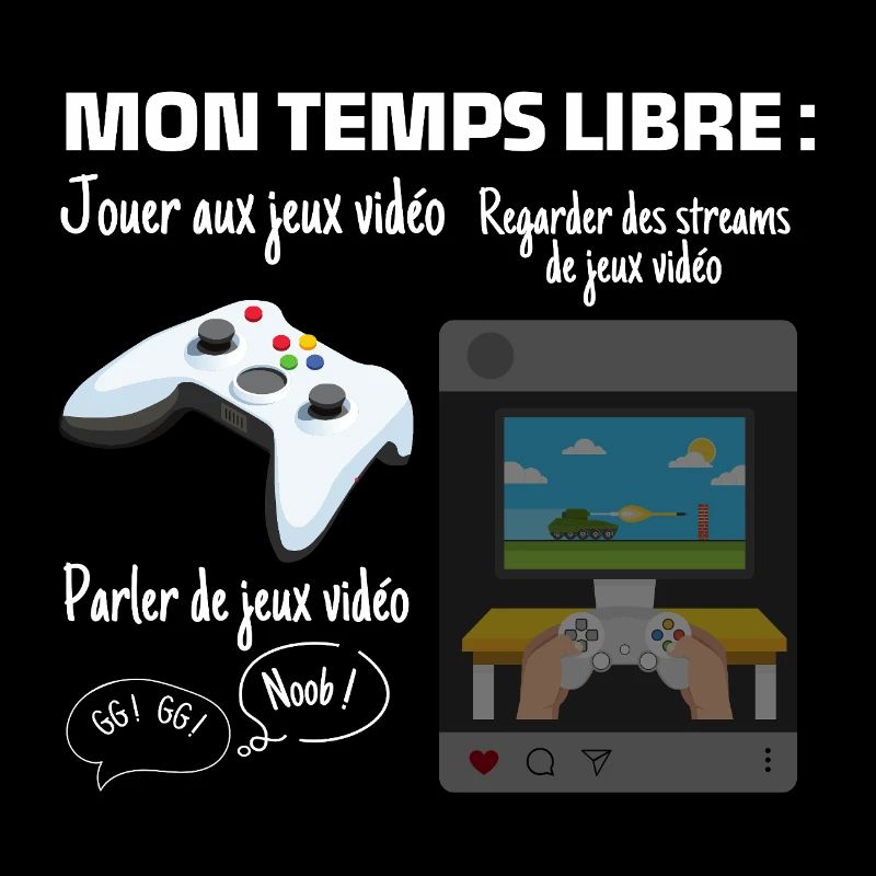 Mon temps libre : 100% gaming