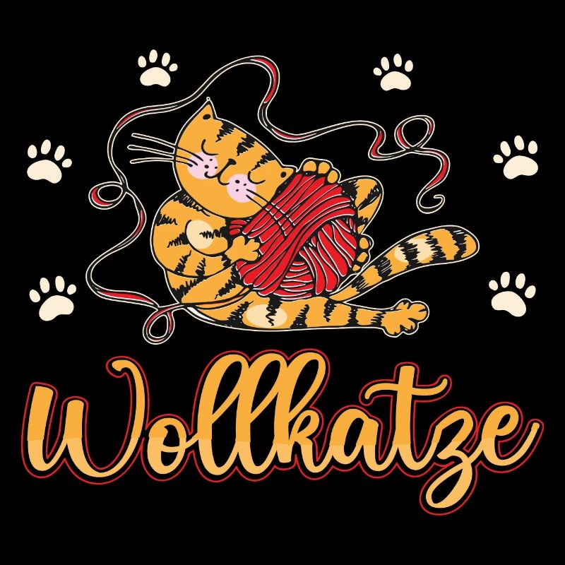 Stricken Wolle Katze Häkeln Strickerin