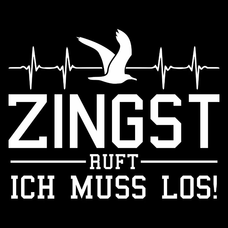Zingst ruft Herzschlag Ostsee Möwe