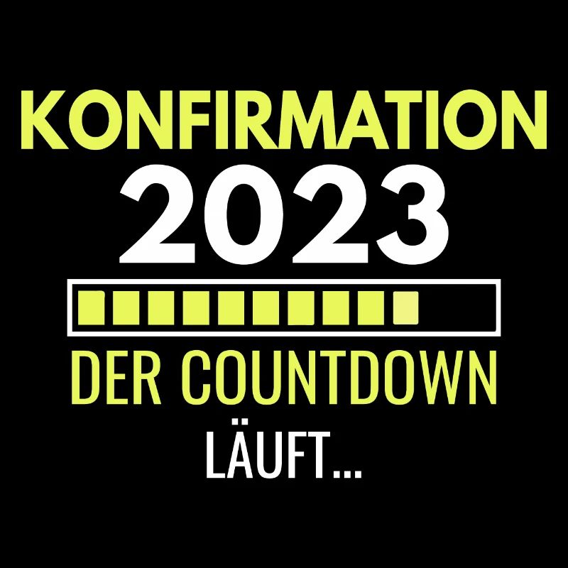 Konfirmation 2023 der Countdown läuft