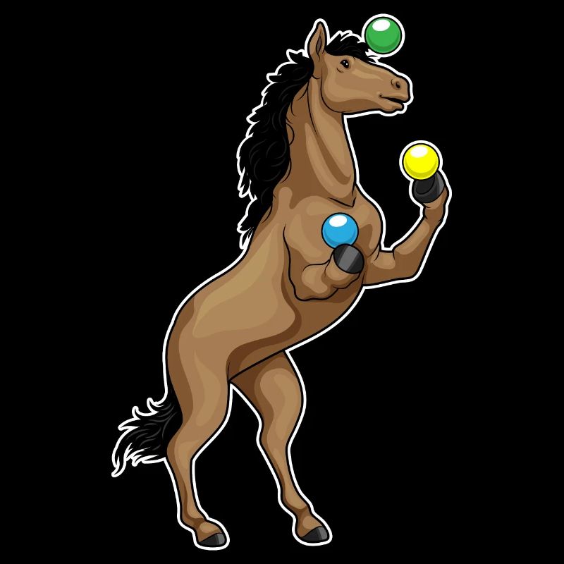 Jongleur de cheval