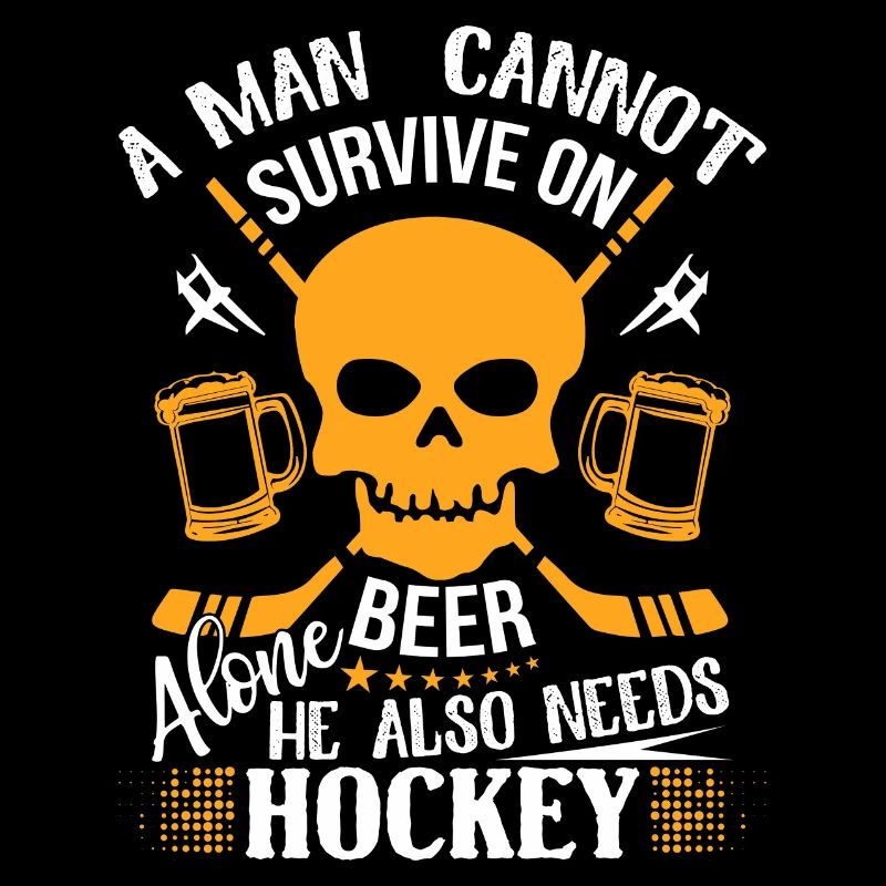 A man needs hockey