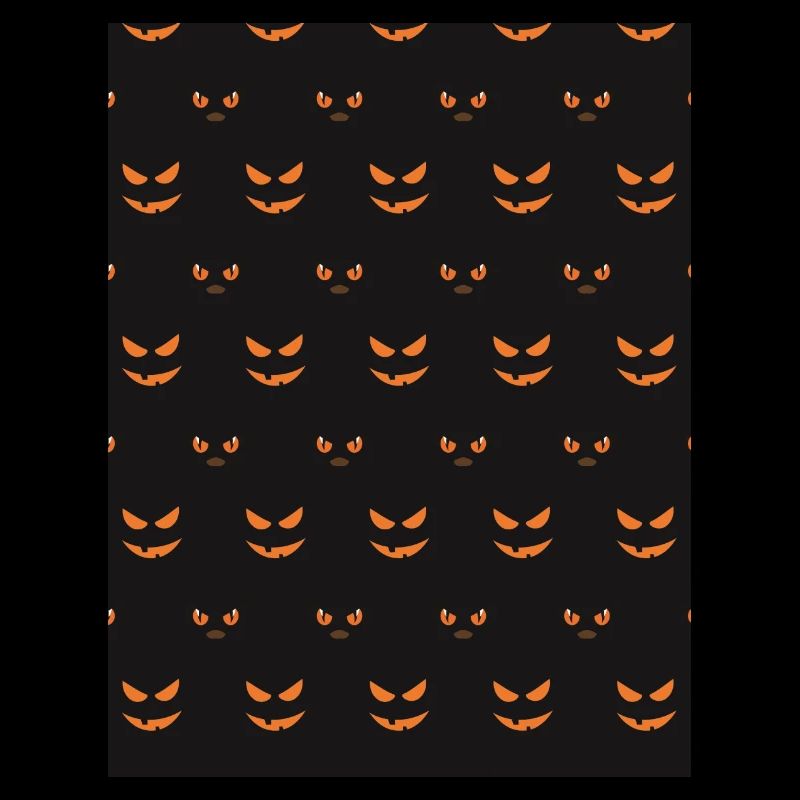 Cache-cou Halloween Jackolantern Neck Gator