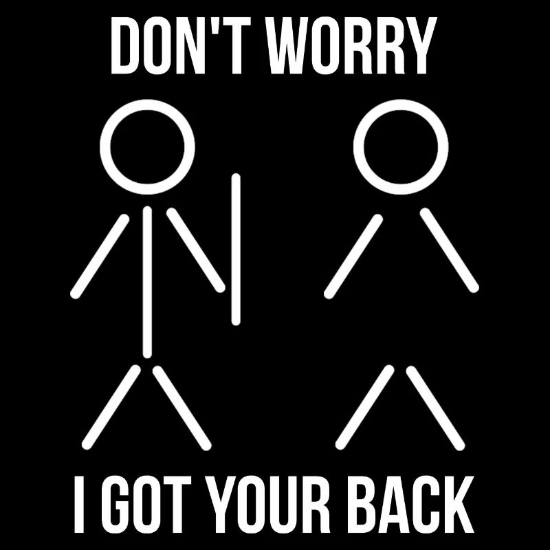 I've Got Your Back Funny Stick