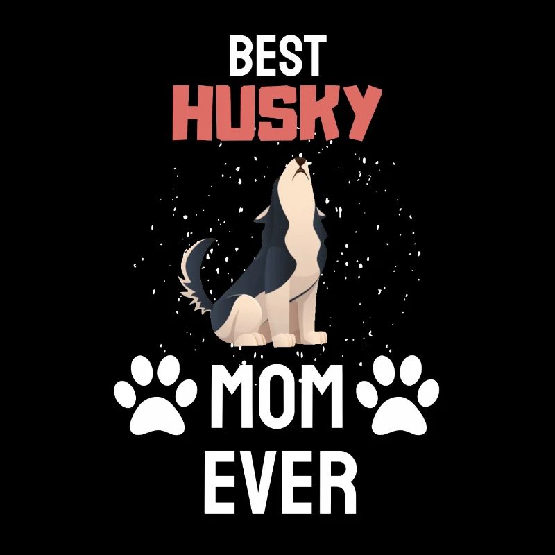 Hundeliebhaber Hunde Mama Muttertag Geschenk Husky