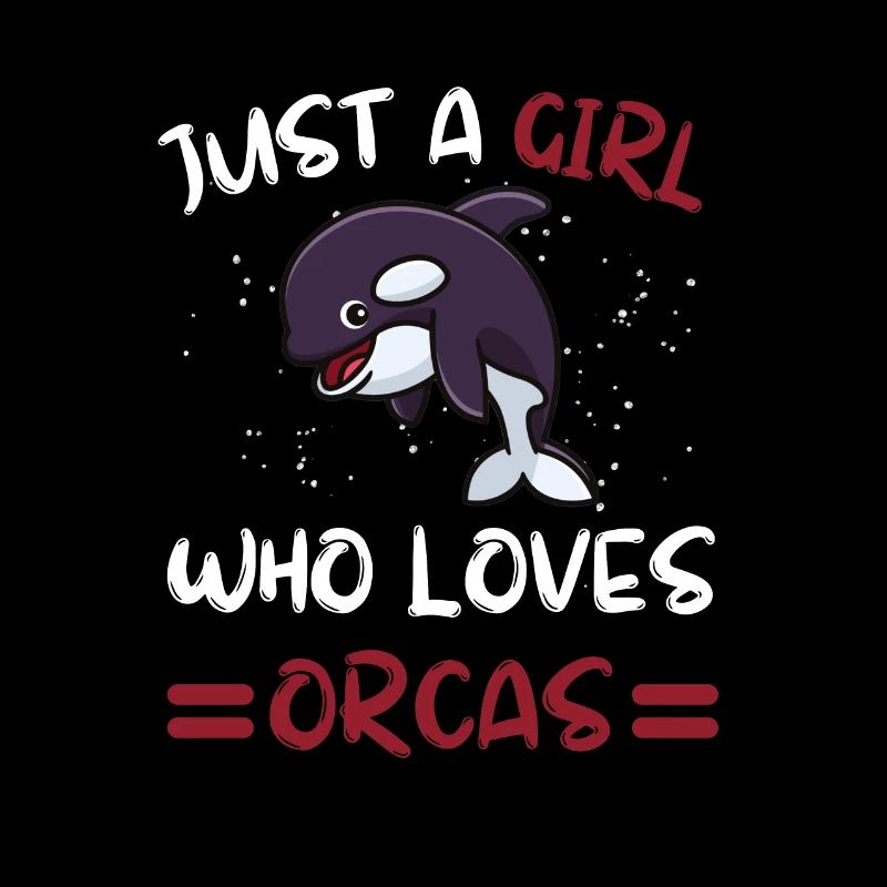 Killerwal Tier Schwertwal Mädchen Geschenk Orca