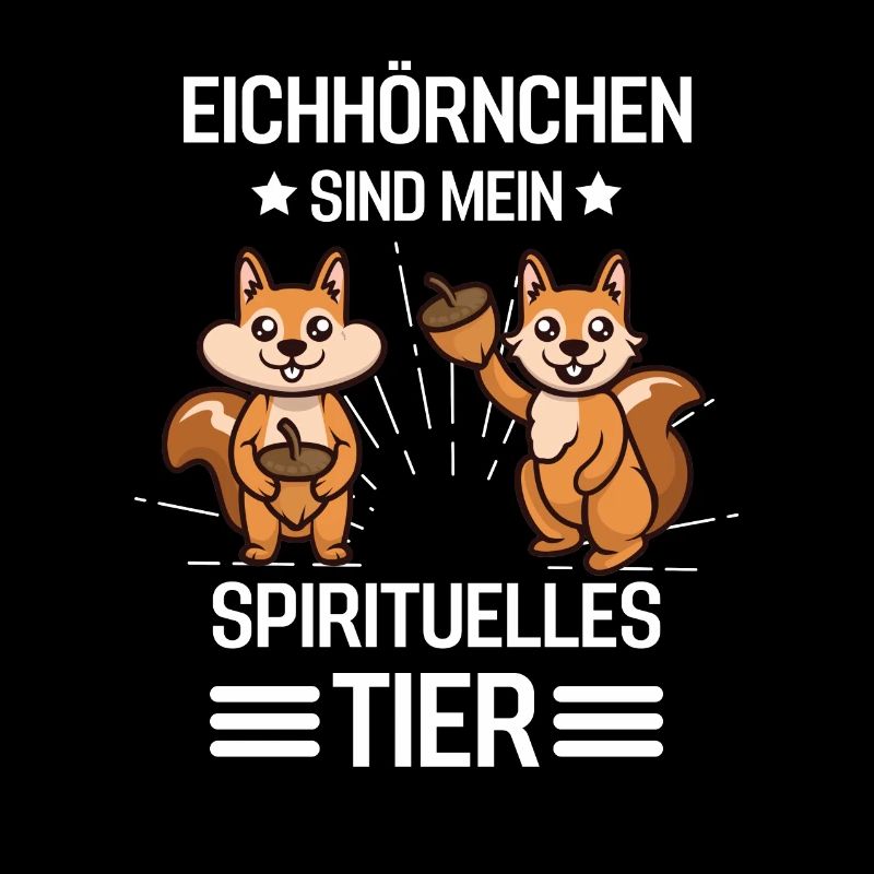 Waldbewohner Geschenk Lustiges Eichhörnchen