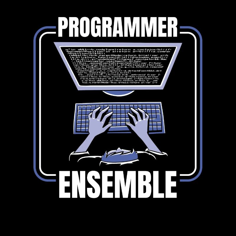 Développeur Coder Programmeur Ensemble