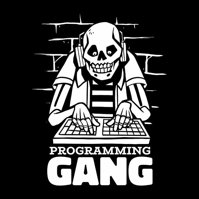 Développeur Coder Programmeur Squelette