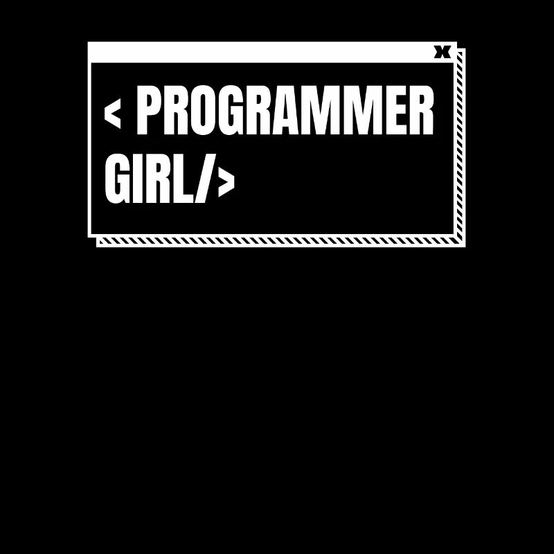 Développeur Coder Programmeur Girl
