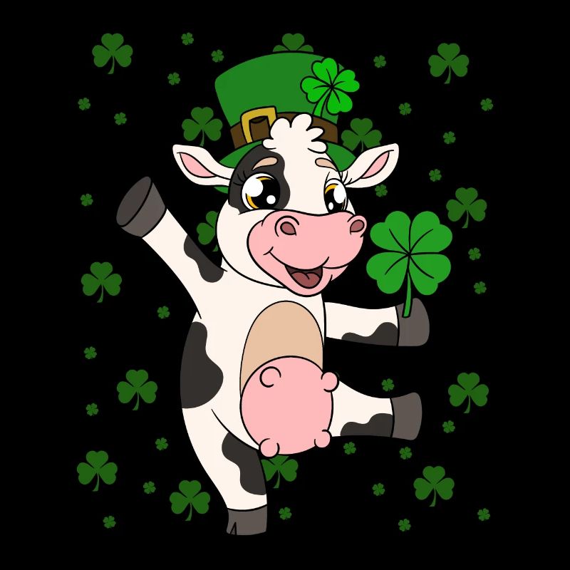 Mignon trèfle de vache Saint-Patrick