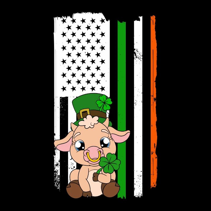 Mignon trèfle de vache Saint-Patrick