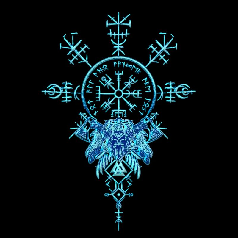 Celtic Vikinger Vegvisir compas Vikings