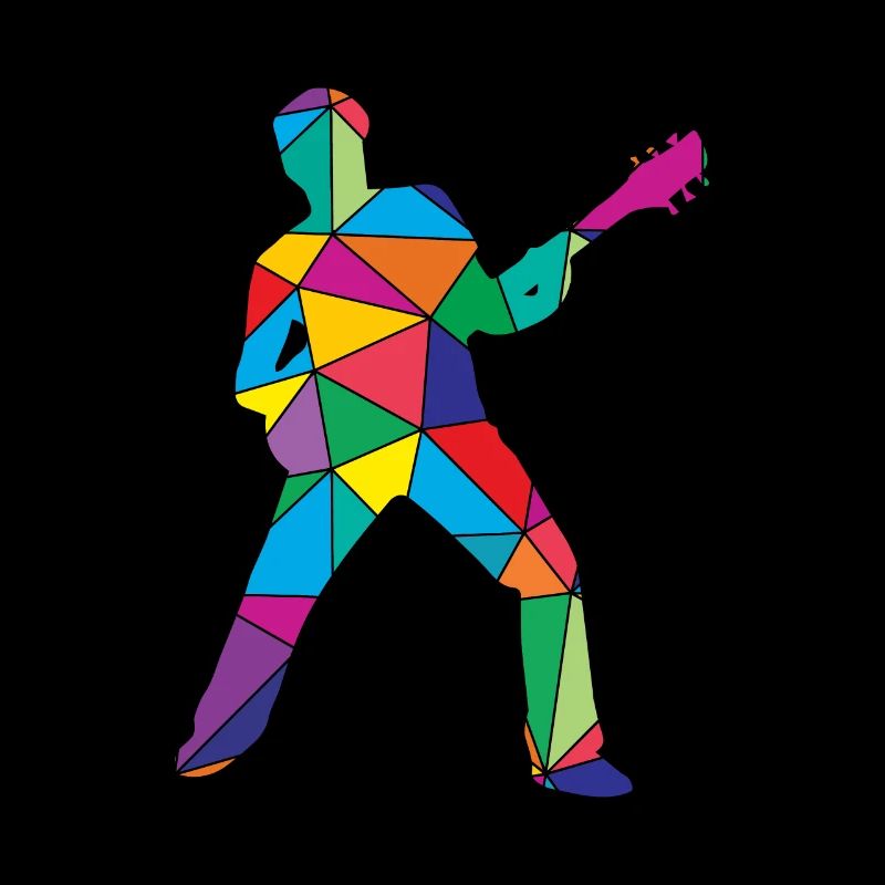 Gitarre Polygon Gitarristen