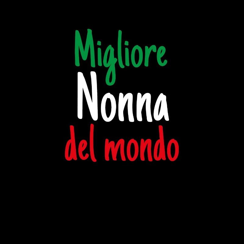 Migliore Nonna Del Monde Beste Großmutter