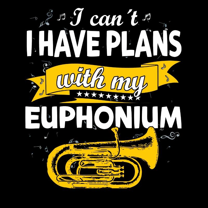 Funny Brass Horn Marching Band Euphonium