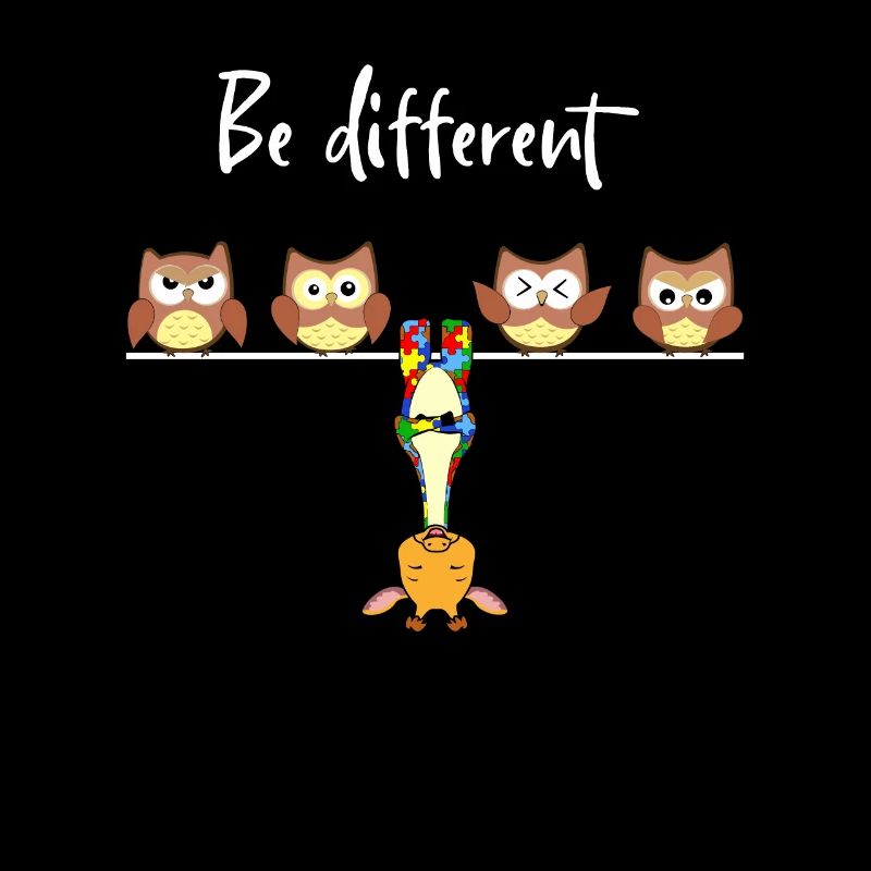 Be Different Giraffe Puzzle Autismus