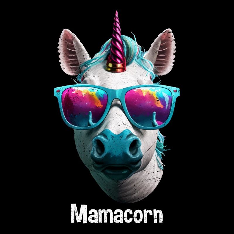 Mamacorn Muttertag Einhörner Mama Einhorn