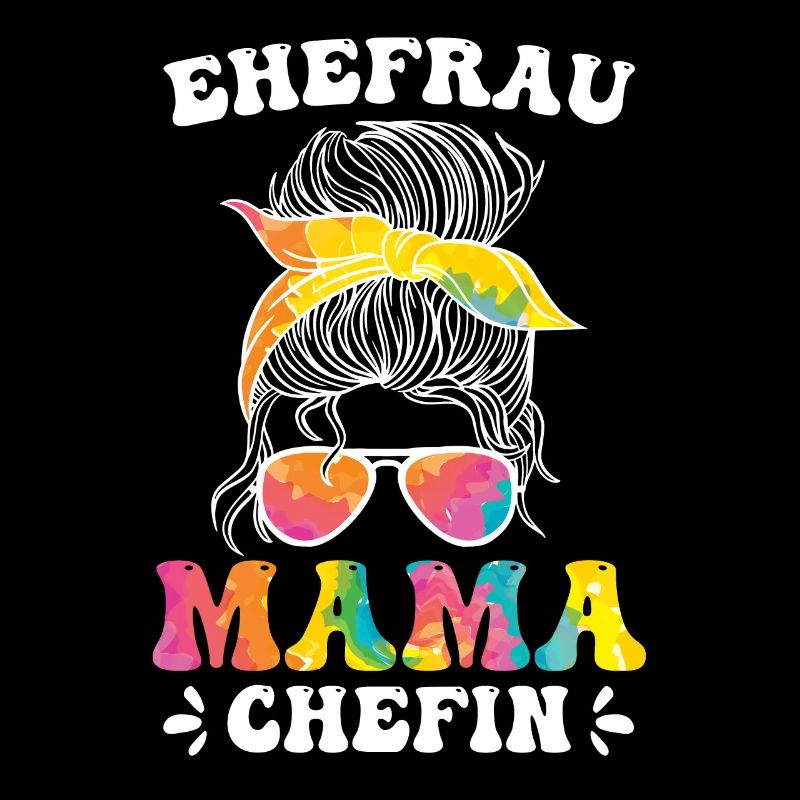 Mama Ehefrau und Chefin Muttertag Mama Boss