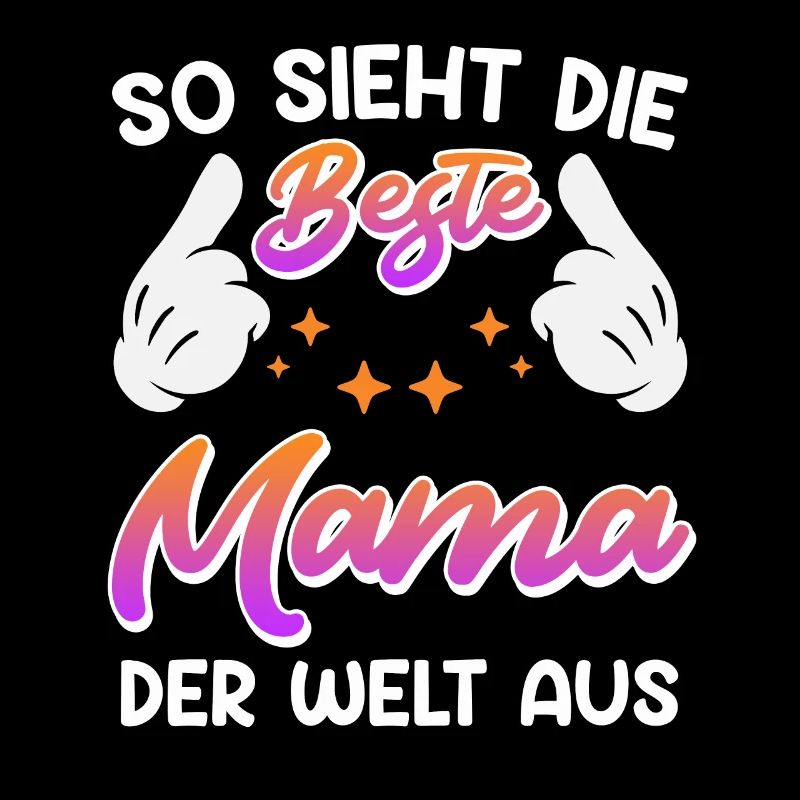 Weltbeste Mama Muttertag Beste Mama coolste Mama