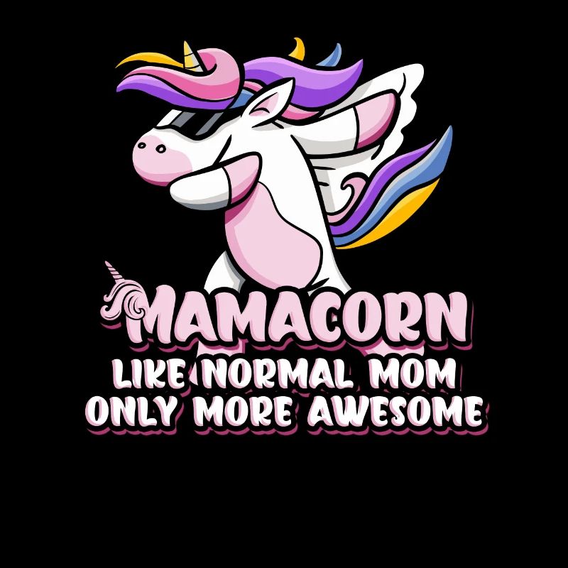 Mamacorn Einhorn Muttertag Mama Cooles Einhorn