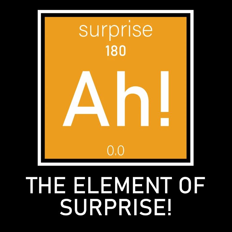 Élément de surprise