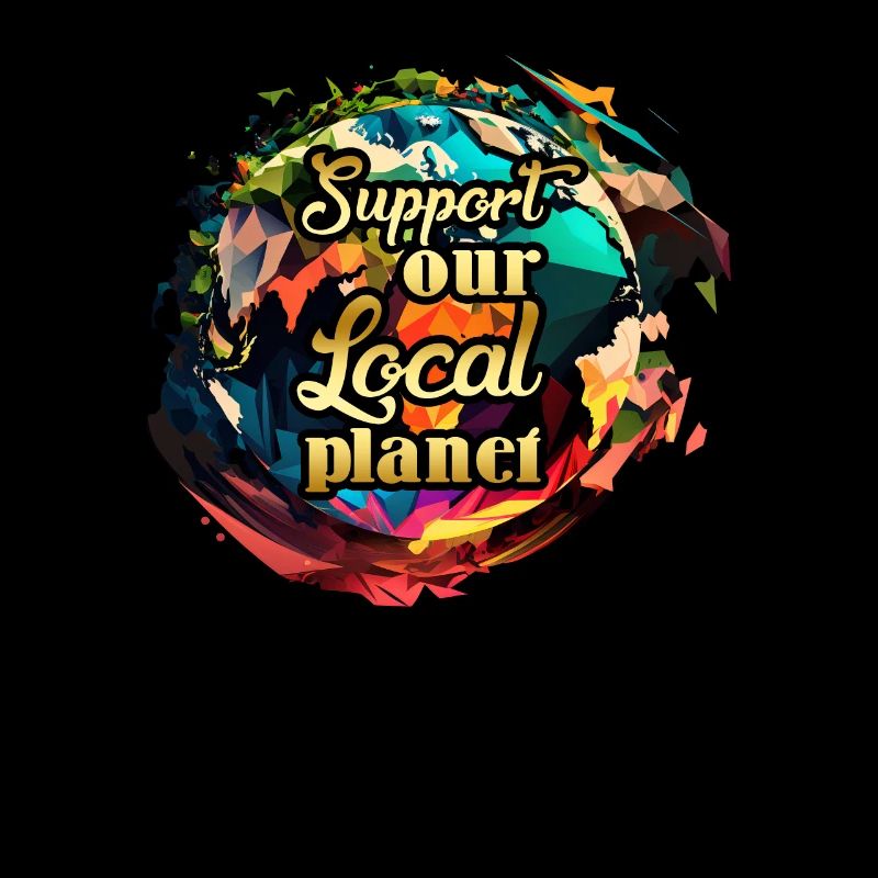 Support local Planet Environmental protection Nature