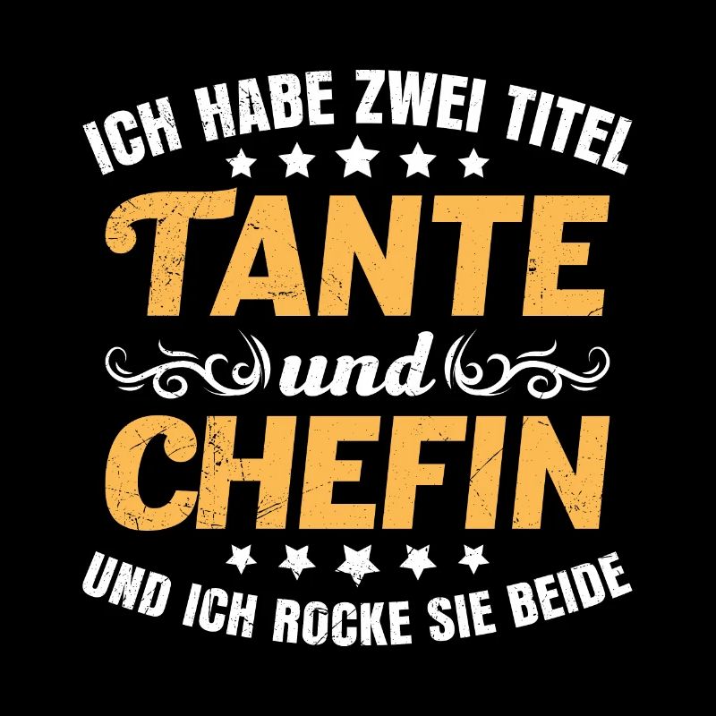 Tante und Chefin Ehefrau Muttertag Tanten