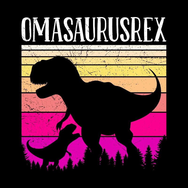 Omasaurus Muttertag Großmutter Dinosaurier