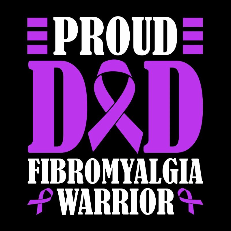 Stolzer Vater Eines Fibromyalgie-kriegers