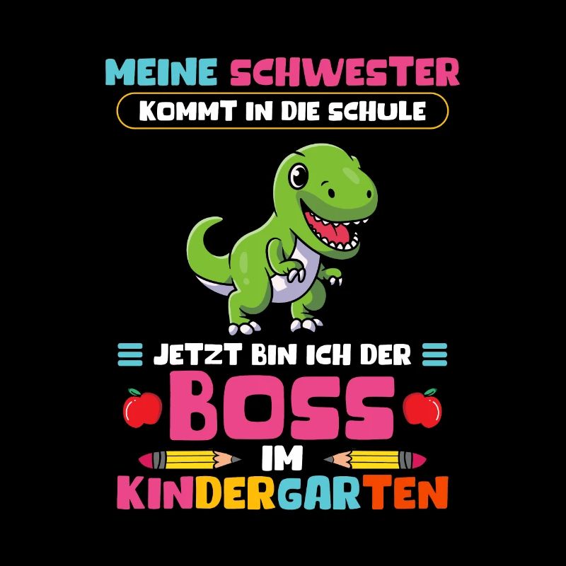 Schwester kommt in die Schule Jetzt bin ich Chef